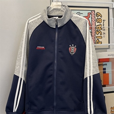 撞色刺绣立领开衫卫衣男女潮牌宽松情侣休闲夹克外套WY0187-P55，男装夹克，星座308B-2