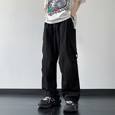 B221美式街头hiphop宽松户外工装休闲裤子LK23116-P60控78，男装休闲裤，电商B221