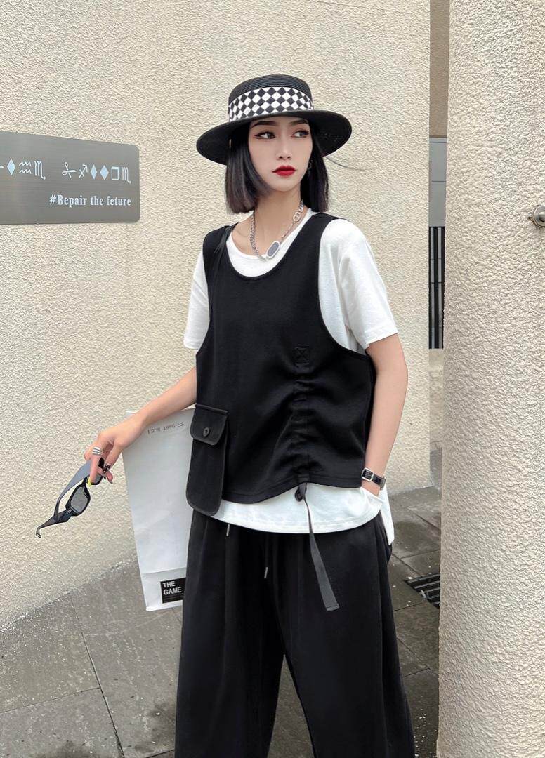 夏季新款两件套马甲，女装马甲，琼卿格