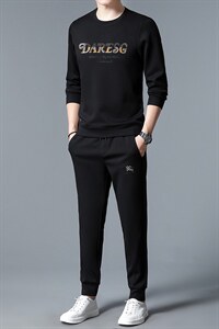 S3063-2钱塘2020-2春秋薄款时尚休闲帅气中青年男士长袖卫衣P137图片