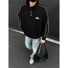 运动休闲刺绣polo领卫衣男cp109-特p65，男装卫衣，电商B371