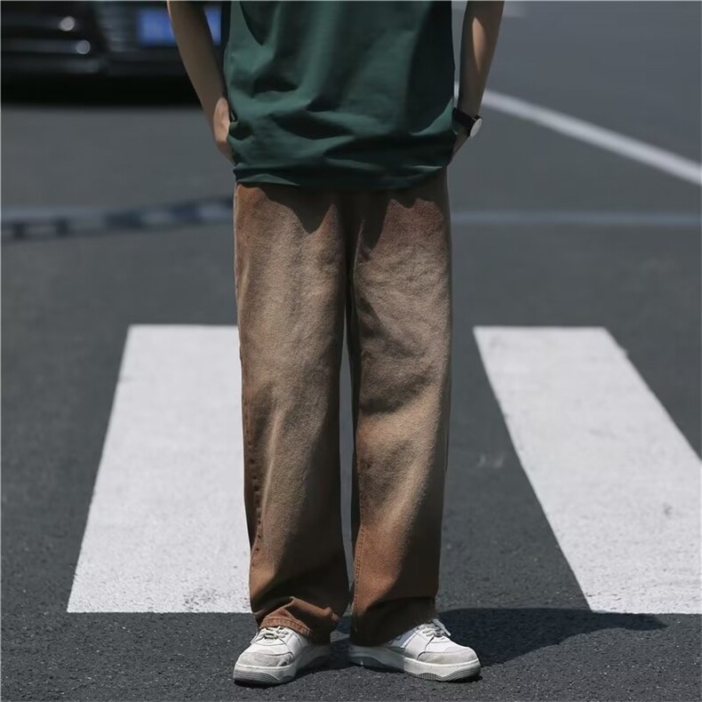 牛仔裤男秋季潮大码休闲裤子高街NT290P45,男装牛仔裤,星座1116-2