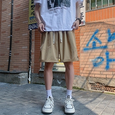 高街短裤男夏季百搭外穿运动裤港风潮牌宽松休闲五分裤子，男装休闲裤，星座716-4