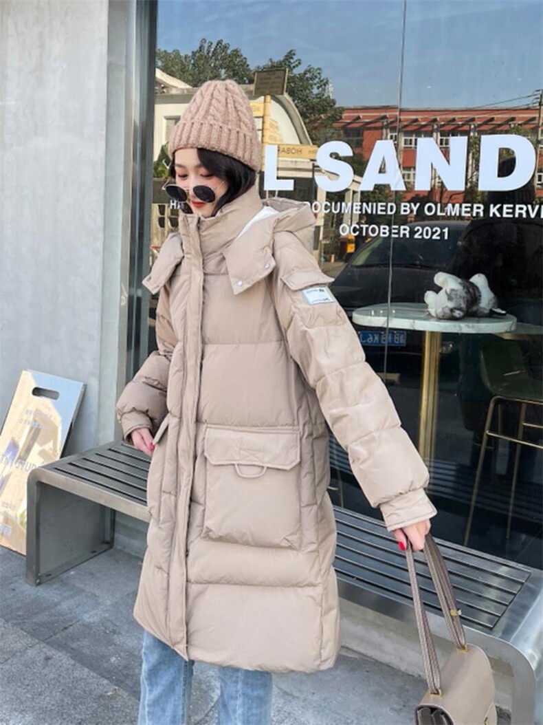 90绒羽绒服，女装羽绒服，香丽迪1