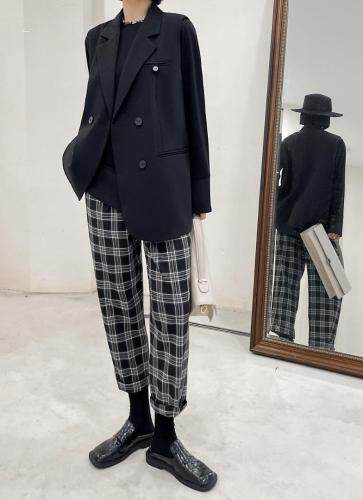 衬衣打底衫西装马甲裤子，女装西装，地海衣社