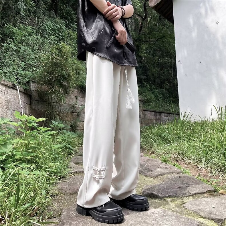 男新款青少年时尚刺绣休闲裤K2838P38,男装休闲裤,星座1116-2