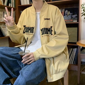 两面穿棒球服男春秋季新款宽松情侣韩版秋飞行员夹克外套 JK8807图片