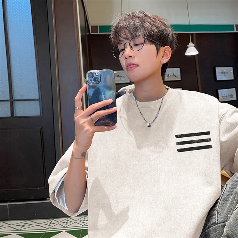 高品质220克得物抖音品质xz605-djp182-特p23控38,男装T恤,星座605(原A050)