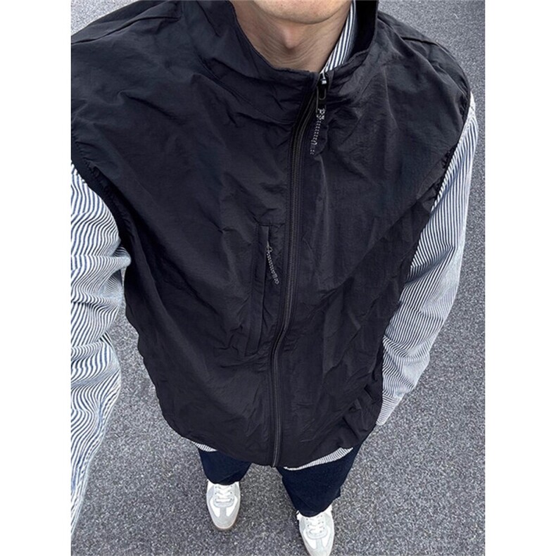 机能立领工装叠穿马甲坎肩外套男薄款速干背心钓鱼登山服MW922,男装背心/马甲,星座1116A（原606A-3）