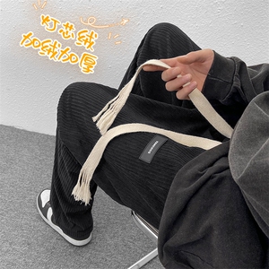 休闲裤加绒百搭舒适垂顺运动裤裤子男显高显瘦 1098常规37-加绒45图片