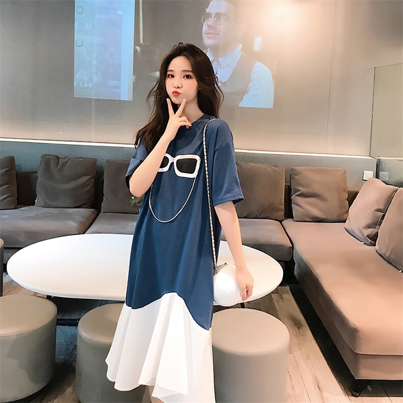 大货8511B-L282119夏季新款中长款连衣裙,女装连衣裙,惟卡贝娜