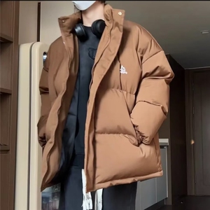 慵懒文艺流行气质潮流高质量防水棉服百搭日系简约时尚新款ins图片