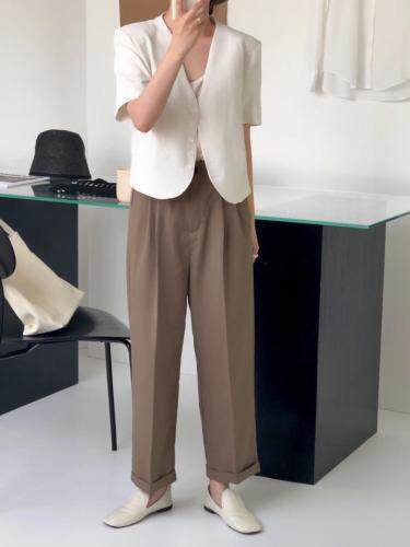 夏季新款，百搭西裤，女装，9roove