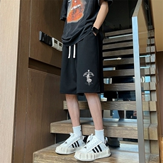已注册新款菠萝格抖音直播得物宽松男中裤五分短裤K107P28控45，男装牛仔裤，电商C408(原B339-1)