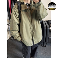 衬衫翻领羽绒服男轻薄时尚短款防寒保暖厚外套Y5870-P145【特价】，男装衬衫，电商A007