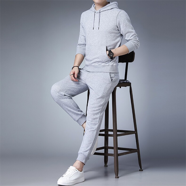 F69673930钱塘2020-1春秋季新款简约连帽中青年男士时尚卫衣P102图片