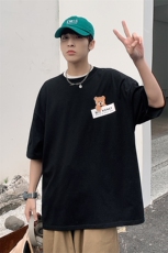 DX111P30港风纯短袖青少年学生百搭休闲潮流宽松T恤纯上，男装T恤，星座1204-3