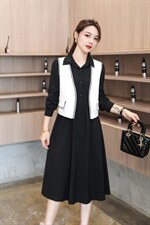 马甲套裙，女装马夹，宝姿余