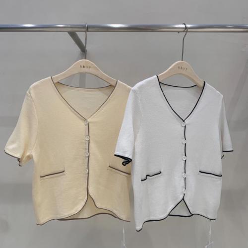 新品丝麻针织开衫,女装,BAIBIANYIYI