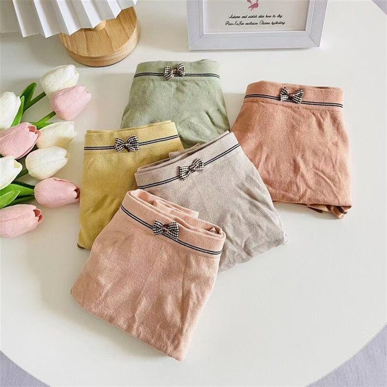 纯棉内裤，抗菌香草低档，一盒五条，内裤，绒盛源