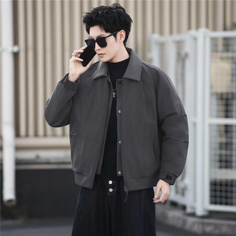 M-4XLB3533626P260紫2025新款羽绒服男【标50绒110-150g】,男装羽绒服,电商B353