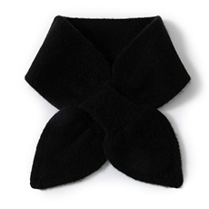 秋冬季35%保暖轻盈无压感厚蝴蝶结围巾，童装儿童配饰，群鹿羊绒