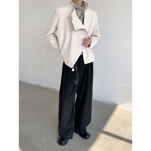 现货！25春季击剑服设计男士简约短款夹克外套JK103-p118图片