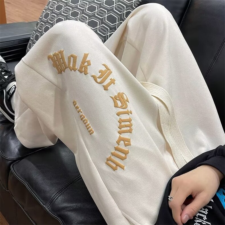 男秋季新款港风休闲裤麂皮绒M247P36,男装休闲裤,星座1116-2