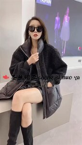 皮毛一体拼羽绒,其它,圣丝诺亚