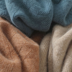 秋冬新款男士圆领baby小山羊绒衫短款纯色宽松针织打底毛衣商务，男装羊绒套衫，台绒羊绒