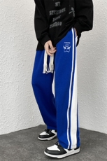 夏季情侣百搭印花休闲裤男大码宽松拖地裤A161-2-K7238-P55，男装休闲裤，电商A161-2