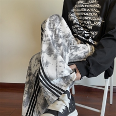 抖音品质秋季新款扎染脏脏裤宽松休闲卫裤B315-K843-特p40控78，男装休闲裤，电商B315
