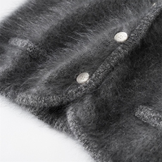 2025年秋季时尚百搭通勤简约休闲V领马甲，女装马甲，致织羊绒