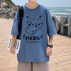 DX17078-P20纯短袖t恤男大码半袖打底衫宽松体恤衫港风，男装T恤，电商A040