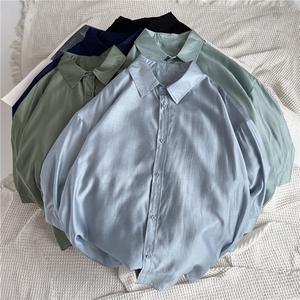 现货！天丝高品质纯色超舒服衬衫百搭简约感轻薄-LK80065-特批30图片