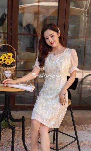 刺绣改良旗袍连衣裙，女装婚纱/旗袍/礼服，天使公主