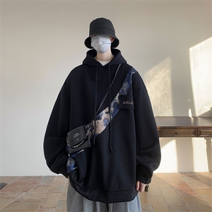 秋季现货  拼接连帽高品质百搭卫衣 A059-WY7868-P45控68图片