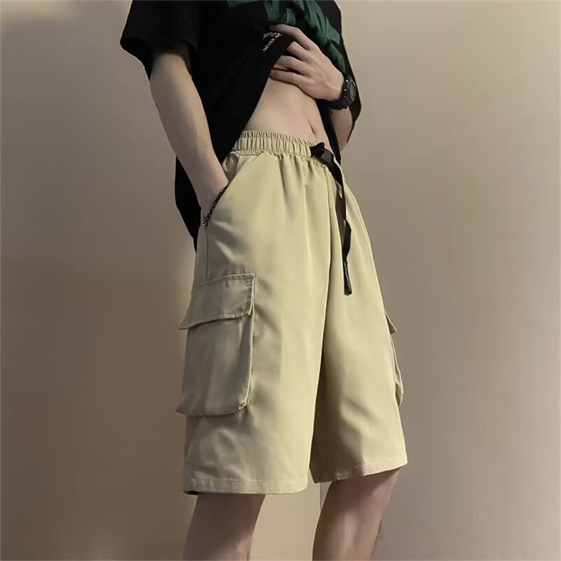 潮流百搭韩版休闲五分裤潮牌直筒宽松工装中裤DK220,男装牛仔裤,星座1116A-1（原606A）