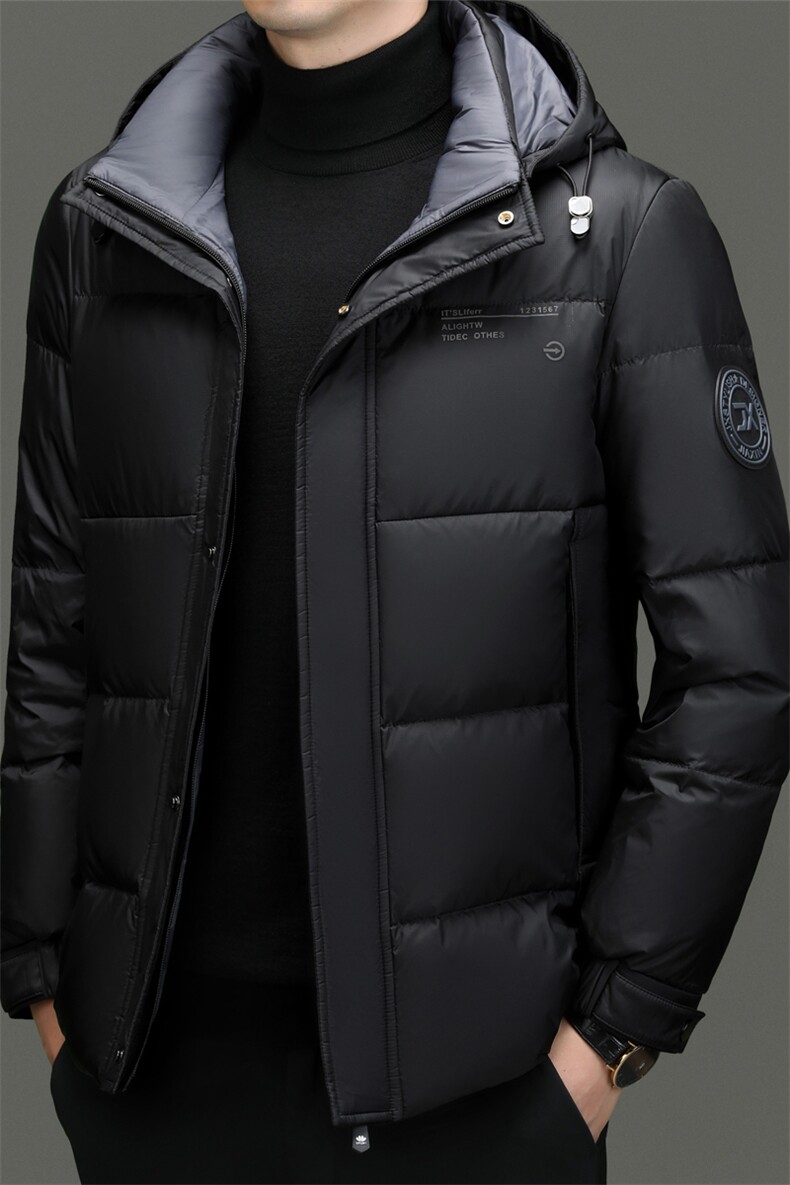 CSYR99243钱塘2020-2厚款时尚休闲冬季新款中年男士羽绒服P275,男装羽绒服,钱塘207-2