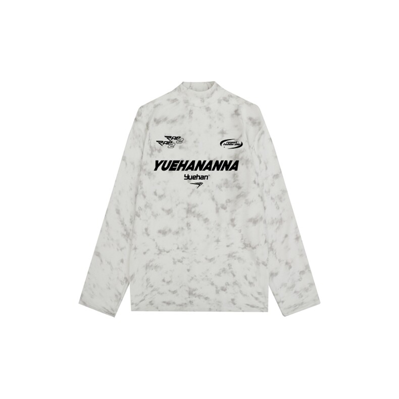 260克重磅扎染德绒半高领打底衫【有货】HD019-DR25477RB-P25图片