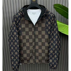 (网络图慎用有大货)轻奢连帽休闲夹克外套潮牌313B-JK2509-P105，男装夹克，星座313B