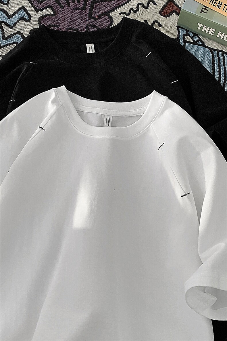 新款美式户外运动拼接简约设计速干短袖X416B-1-DT3038-特P28限48,男装T恤,星座416B-1