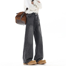 春节新款2026刺绣猫须微喇叭牛仔裤XZ906-1-K1304特价P43控88，男装牛仔裤，星座906-1（原电商a316-2）