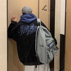 棒球服男潮牌百搭宽松夹克韩版潮流外套ins港风休闲上衣J083-P60,男装夹克,星座1008