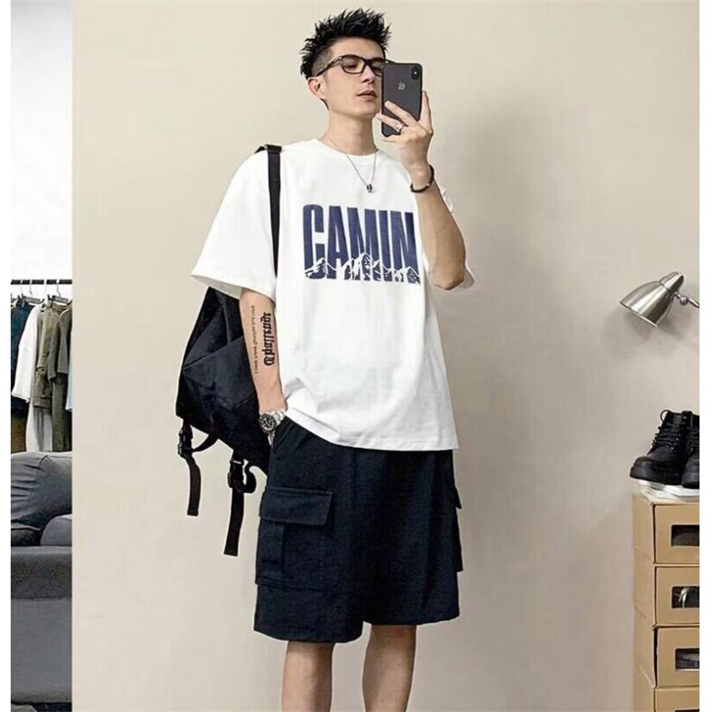 文艺标准气质时尚百搭潮青少年纯棉男短袖夏季原宿新款圆领潮流,男装T恤,星座1210-1
