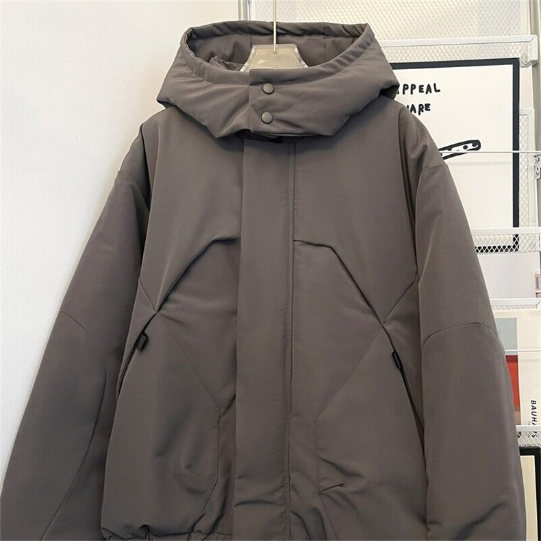 棉服男士韩版潮流连帽冬季保暖帅百搭棉衣8103P98,男装棉衣,星座410-2