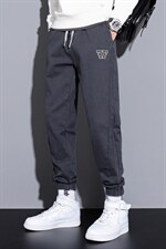 22年抖音秋季新款直筒休闲束脚仿牛仔裤男百搭长裤子潮K532，男装休闲裤，星座815-2