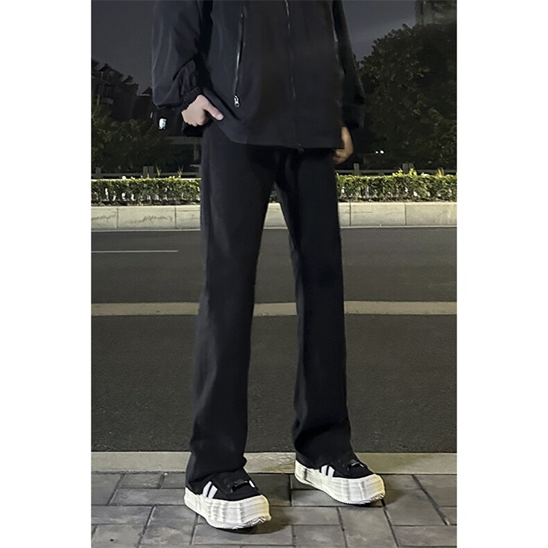B221美式ins高街暗黑小众修身弹力休闲牛仔裤LK23010-P60控78,男装牛仔裤,电商B221