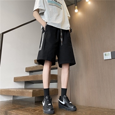 夏季短裤宽松百搭五分裤休闲运动潮款短裤A061-AD00592-P40，男装牛仔裤，电商A061