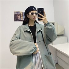 518-J秋季中性夹克男女港风外套潮流百搭，男装夹克，星座507